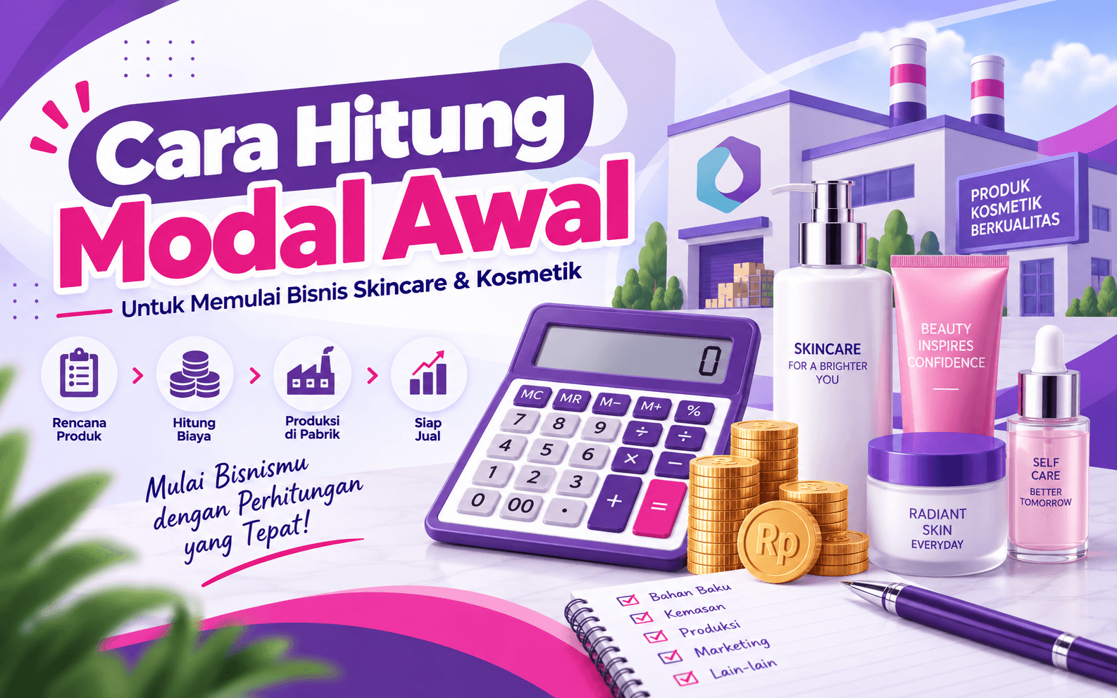 Cara Menghitung Modal Awal untuk Bisnis Produk Maklon