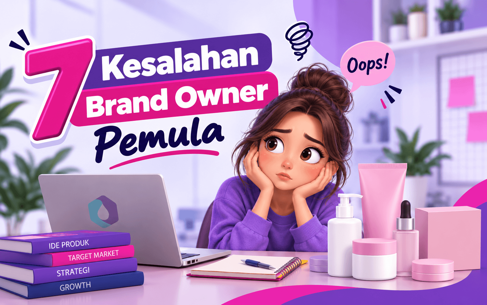 7 Kesalahan Umum Brand Owner Pemula Saat Maklon Produk Pertama