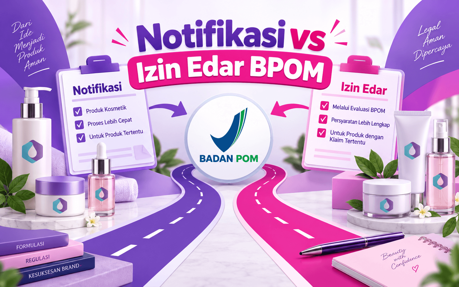 Notifikasi vs Izin Edar BPOM: Mana yang Produk Anda Butuhkan?